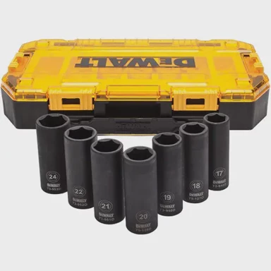 DEWALT Set nasadnih udarnih ključeva DWMT74737-0 (1/2", 17–24 mm, 7 kom.)